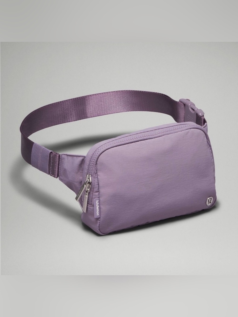 lululemon lavender crossbody pouch - large 2L size